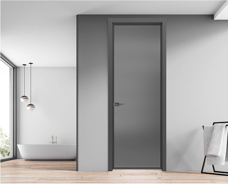 平开门-5 厘灰油砂 +玉砂(双玻)