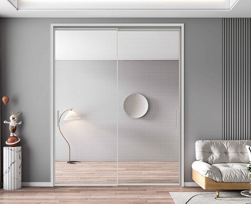 8厘蜂巢透明（单玻）